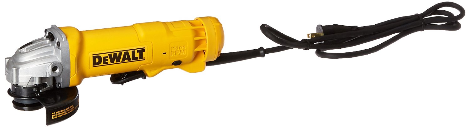 DEWALT DWE402K 4-1/2-Inch 11-Amp Angle Grinder Kit
